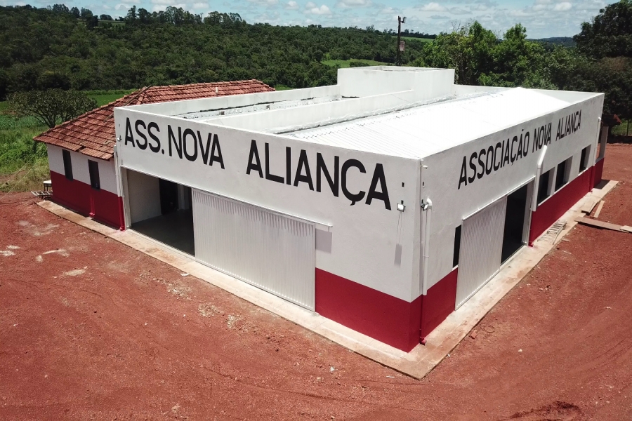 Entregues as obras de reconstrução do Centro Comunitário da Associação Nova Aliança